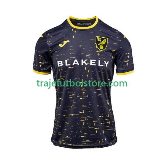 Camiseta 2ª Norwich City Hombre 2024-2025 Manga Corta