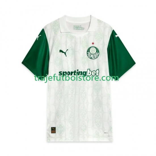 Camiseta 2ª Palmeiras Hombre 2025 Manga Corta