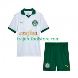 Camiseta 2ª Palmeiras Niño 2024 Manga Corta
