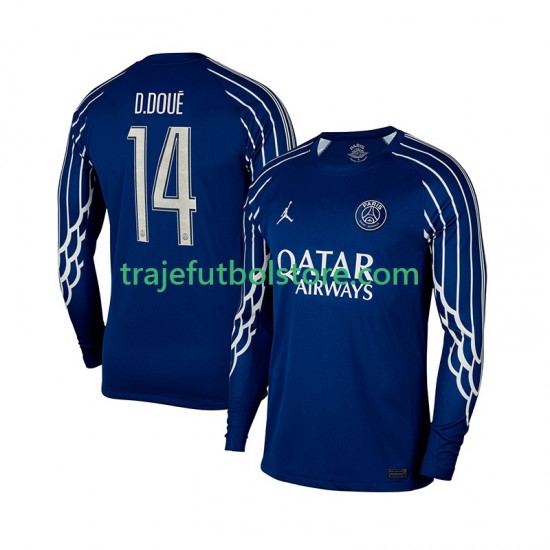 Camiseta 4ª Paris Saint-Germain Desire Doue 14 Hombre 2024-2025 ML
