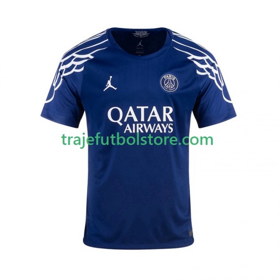 Camiseta 4ª Paris Saint-Germain Hombre 2024-2025 Manga Corta