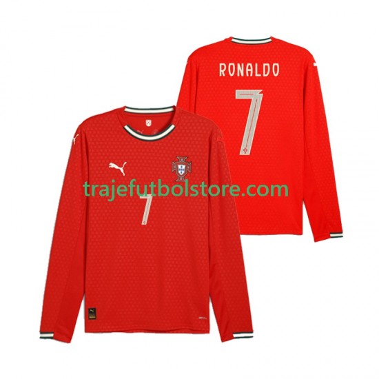 Camiseta 1ª Portugal Cristiano Ronaldo 7 Hombre 2025 ML