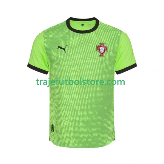 Camiseta 1ª Portugal Portero Hombre 2025 Manga Corta