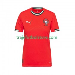Camiseta 1ª Portugal Mujer 2025 Manga Corta
