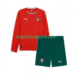 Camiseta 1ª Portugal Niño 2025 ML