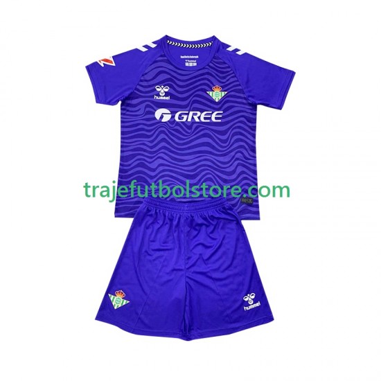 Camiseta 3ª Real Betis Portero Niño 2024-2025 Manga Corta