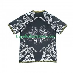 Camiseta 1ª Real Madrid Versace Black Edition Hombre 2024-2025 Manga Corta
