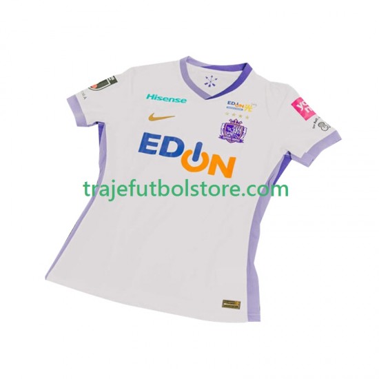 Camiseta 2ª Sanfrecce Hiroshima Hombre 2025 Manga Corta