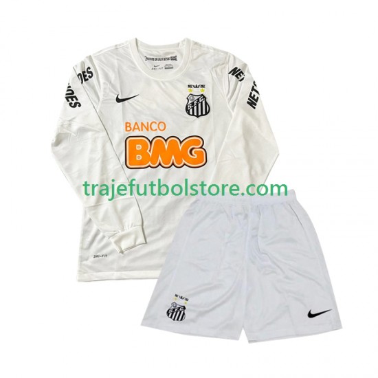 Camiseta 1ª Santos FC 2012 Retro Niño 2011 ML