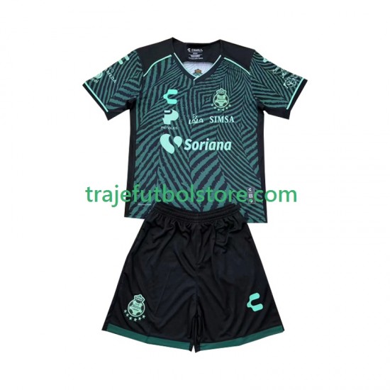 Camiseta 2ª Santos FC Laguna Niño 2024-2025 Manga Corta
