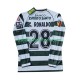 Camiseta 1ª Sporting CP Cristiano Ronaldo 28 2001 2003 Retro Hombre ML