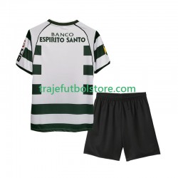 Camiseta 1ª Sporting CP 2001 2003 Retro Niño Manga Corta
