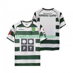 Camiseta 1ª Sporting CP 2001 2003 Retro Hombre Manga Corta