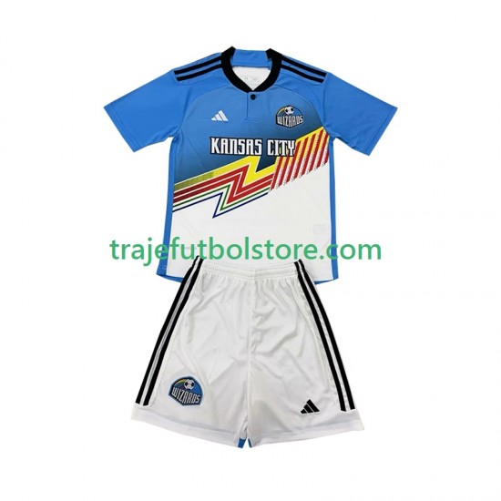Camiseta 3ª Sporting Kansas City Niño 2024-2025 Manga Corta