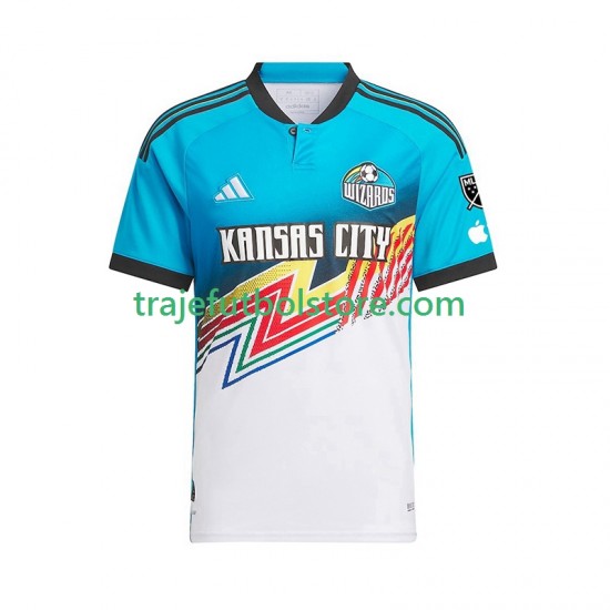 Camiseta 3ª Sporting Kansas City Hombre 2024 Manga Corta