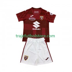 Camiseta 1ª Torino Niño 2024-2025 Manga Corta