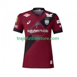 Camiseta 1ª Vissel Kobe Hombre 2025 Manga Corta