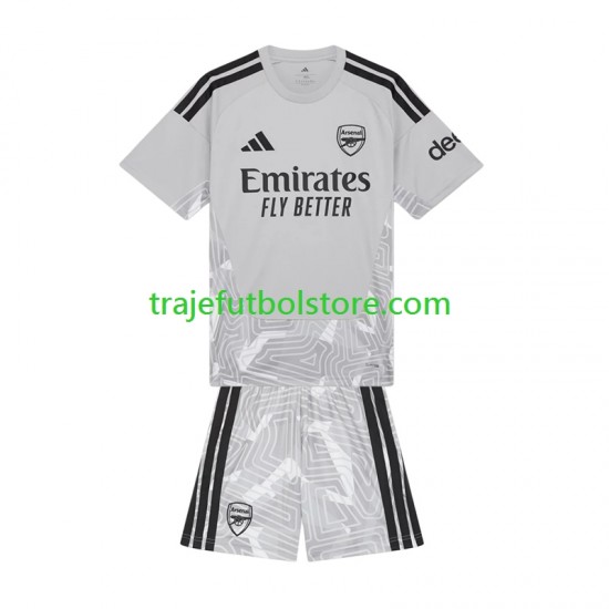 Camiseta 1ª Arsenal Portero Niño 2026-2027 Manga Corta