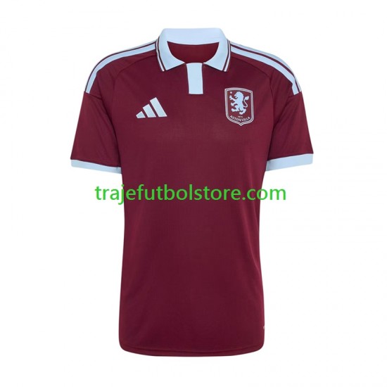 Camiseta 1ª Aston Villa Hombre 2026-2027 Manga Corta