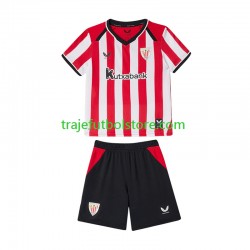 Camiseta 1ª Athletic Bilbao Niño 2026-2027 Manga Corta