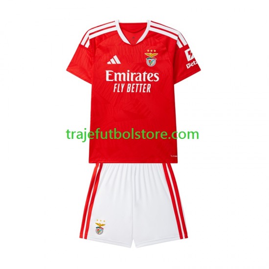 Camiseta 1ª Benfica Niño 2026-2027 Manga Corta