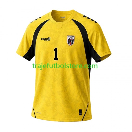 Camiseta 1ª Cape Verde Vozinha 1 Portero Hombre 2026 Manga Corta