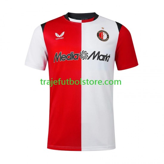 Camiseta 1ª Feyenoord Rotterdam Hombre 2026-2027 Manga Corta