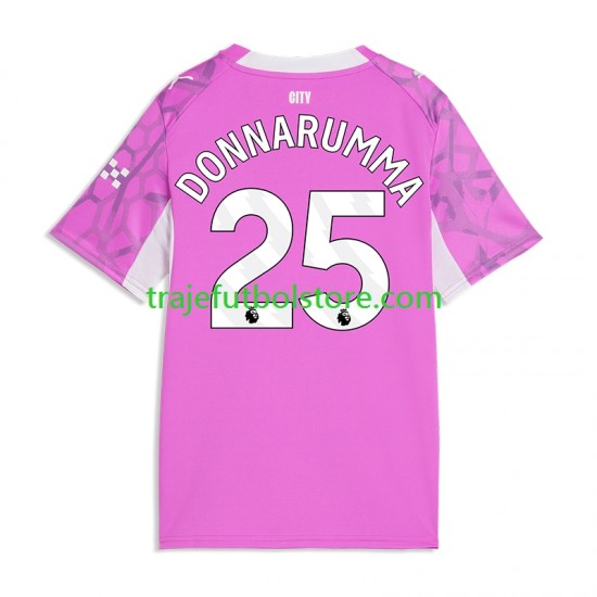 Camiseta 2ª Manchester City Gianluigi Donnarumma 25 Portero Hombre 2026-2027 Manga Corta