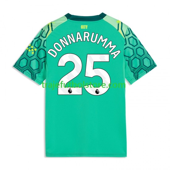 Camiseta 1ª Manchester City Gianluigi Donnarumma 25 Portero Hombre 2026-2027 Manga Corta