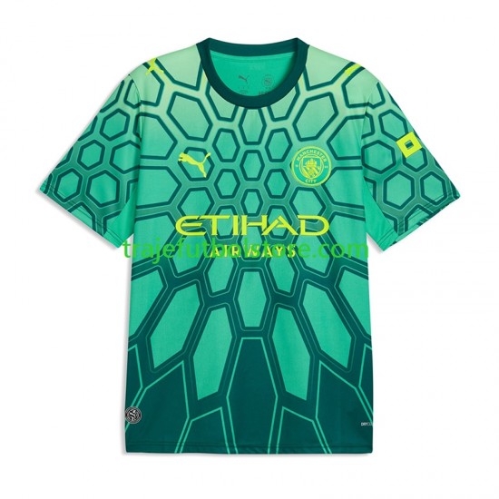 Camiseta 1ª Manchester City Gianluigi Donnarumma 25 Portero Hombre 2026-2027 Manga Corta