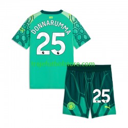 Camiseta 1ª Manchester City Gianluigi Donnarumma Portero Niño 2026-2027 Manga Corta