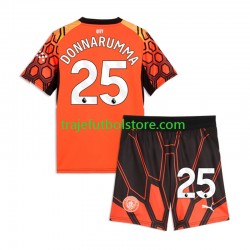 Camiseta 3ª Manchester City Gianluigi Donnarumma Portero Niño 2026-2027 Manga Corta