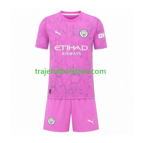 Camiseta 2ª Manchester City Portero Niño 2026-2027 Manga Corta