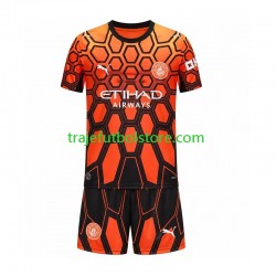 Camiseta 3ª Manchester City Portero Niño 2026-2027 Manga Corta