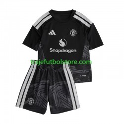 Camiseta 1ª Manchester United Portero Niño 2026-2027 Manga Corta
