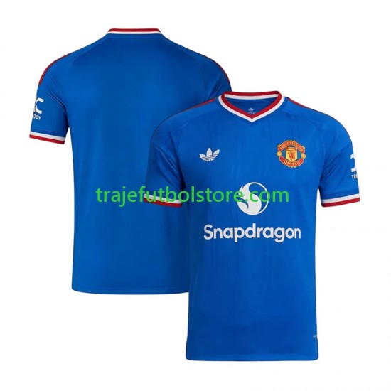 Camiseta 2ª Manchester United Hombre 2026-2027 Manga Corta