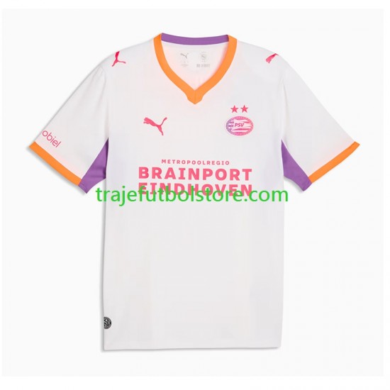 Camiseta 2ª PSV Eindhoven Hombre 2026-2027 Manga Corta