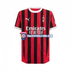 Camiseta 1ª AC Milan Hombre 2024-2025 Manga Corta