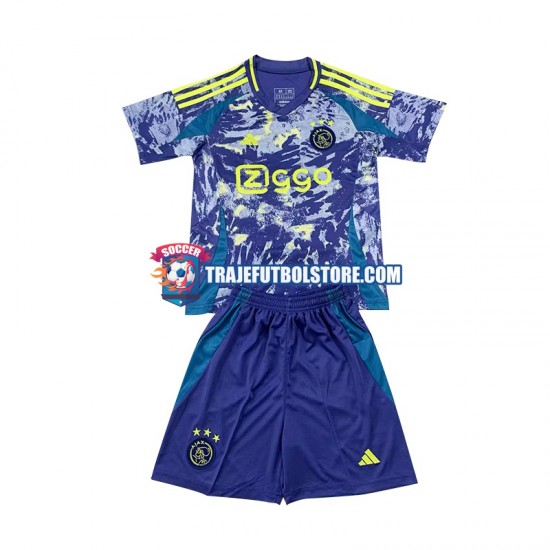 Camiseta 2ª AFC Ajax Niño 2024-2025 Manga Corta
