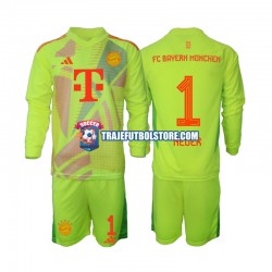 Camiseta 1ª Bayern de Múnich Manuel Neuer 1 Portero Niño 2024-2025 ML
