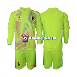 Camiseta 2ª Bélgica Portero Niño Euro 2024 ML