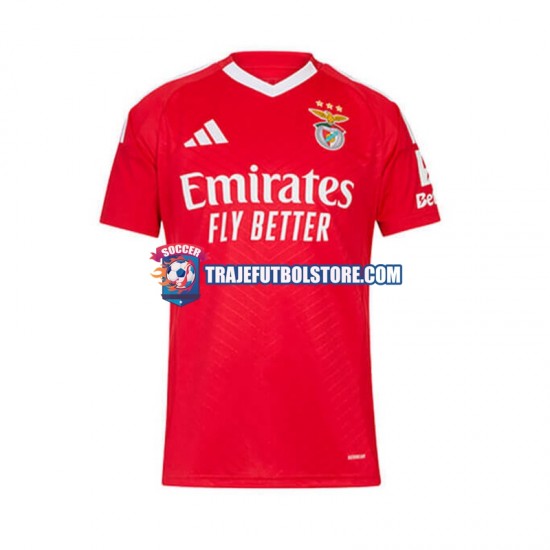 Camiseta 1ª Benfica Hombre 2024-2025 Manga Corta