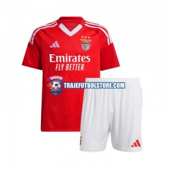 Camiseta 1ª Benfica Niño 2024-2025 Manga Corta
