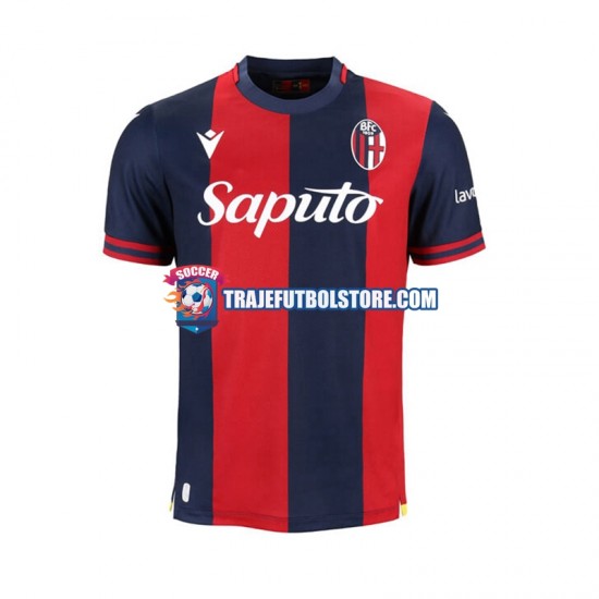 Camiseta 1ª Bologna Hombre 2024-2025 Manga Corta