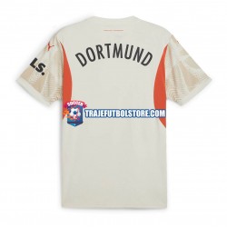 Camiseta 2ª Borussia Dortmund Portero Hombre 2024-2025 Manga Corta