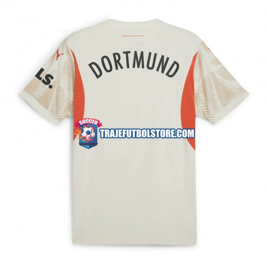 Camiseta 2ª Borussia Dortmund Portero Hombre 2024-2025 Manga Corta