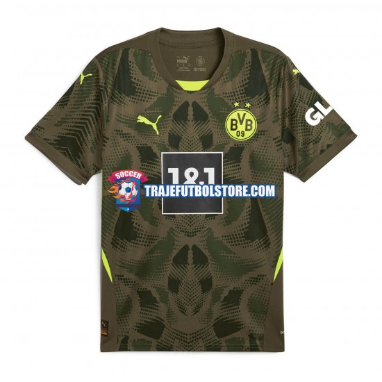 Camiseta 1ª Borussia Dortmund Portero Hombre 2024-2025 Manga Corta