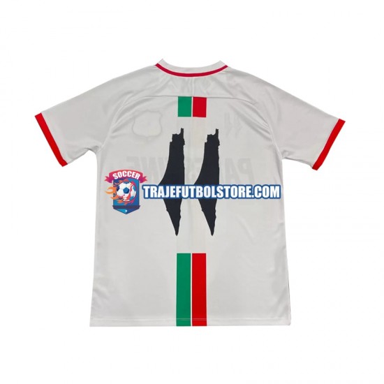 Camiseta 2ª Club Deportivo Palestino Center Stripre Hombre 2024-2025 Manga Corta