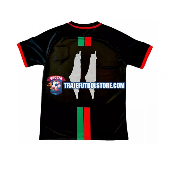 Camiseta 1ª Club Deportivo Palestino Center Stripre Hombre 2024-2025 Manga Corta