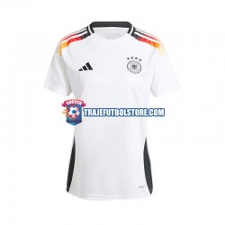 Camiseta 1ª Alemania Mujer Euro 2024 Manga Corta